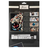 Nassau fine art paint by number tiger