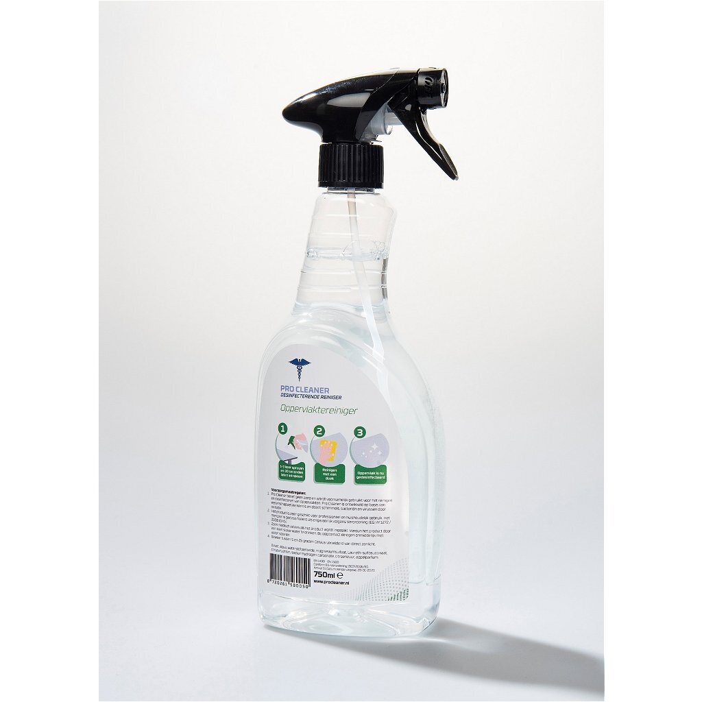 Pro Cleaner Disinfecting Surface -Inturious 750 ml box 10 pieces