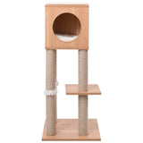 Vidaxl Cat Scraping Post z Sisal Crab Mat 90 cm