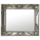 Vidaxl Wall Mirror Baroque style 50x40 cm silver colored