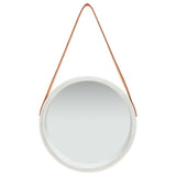 Vidaxl wall mirror with band 40 cm silver-colored