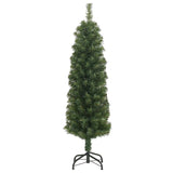 Vidaxl Kunstkerstboom with standard narrow 150 cm PVC green
