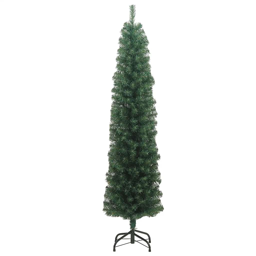 Vidaxl Kunstkerstboom with standard narrow 180 cm PVC green