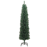 Vidaxl Kunstkerstboom with standard narrow 180 cm PVC green