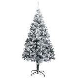Vidaxl Kunstkerstboom con neve 180 cm verde