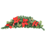 Vidaxl Christmas arch with LED lights 90 cm PVC Green