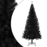 Vidaxl Kunstkerstboom with standard 210 cm PVC Black