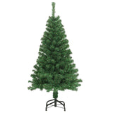 VidaXL Kunstkerstboom with thick branches 150 cm PVC green