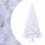 VidaXL Kunstkerstboom with thick branches 180 cm PVC white