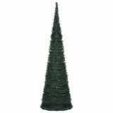 Vidaxl Kunstkerstboom with lighting pop-up 150 cm green