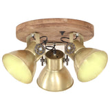 Vidaxl Ceiling Lamp Industrial 25 W E27 42x27 cm brass -colored