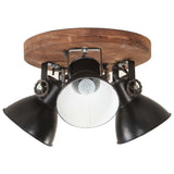Vidaxl Ceiling Lamp Industrial 25 W E27 42x27 cm Black