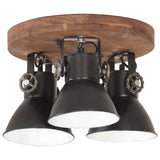 Vidaxl Ceiling Lamp Industrial 25 W E27 42x27 cm Black