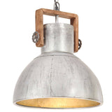 Vidaxl hanging lamp industrial around 25 W E27 40 cm silver colored