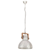 Vidaxl hanging lamp industrial around 25 W E27 40 cm silver colored
