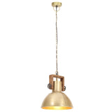 VIDAXL LAMP HANDING INDUSTRIAL circa 25 W E27 30 cm Ottone