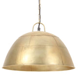 Vidaxl hanging lamp industrial vintage round 25 w e27 41 cm brass colored
