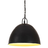 Vidaxl hanging lamp industrial vintage around 25 w e27 31 cm black