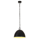 Vidaxl hanging lamp industrial vintage around 25 w e27 31 cm black
