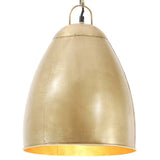 Vidaxl hanging lamp industrial around 25 W E27 32 cm brass -colored