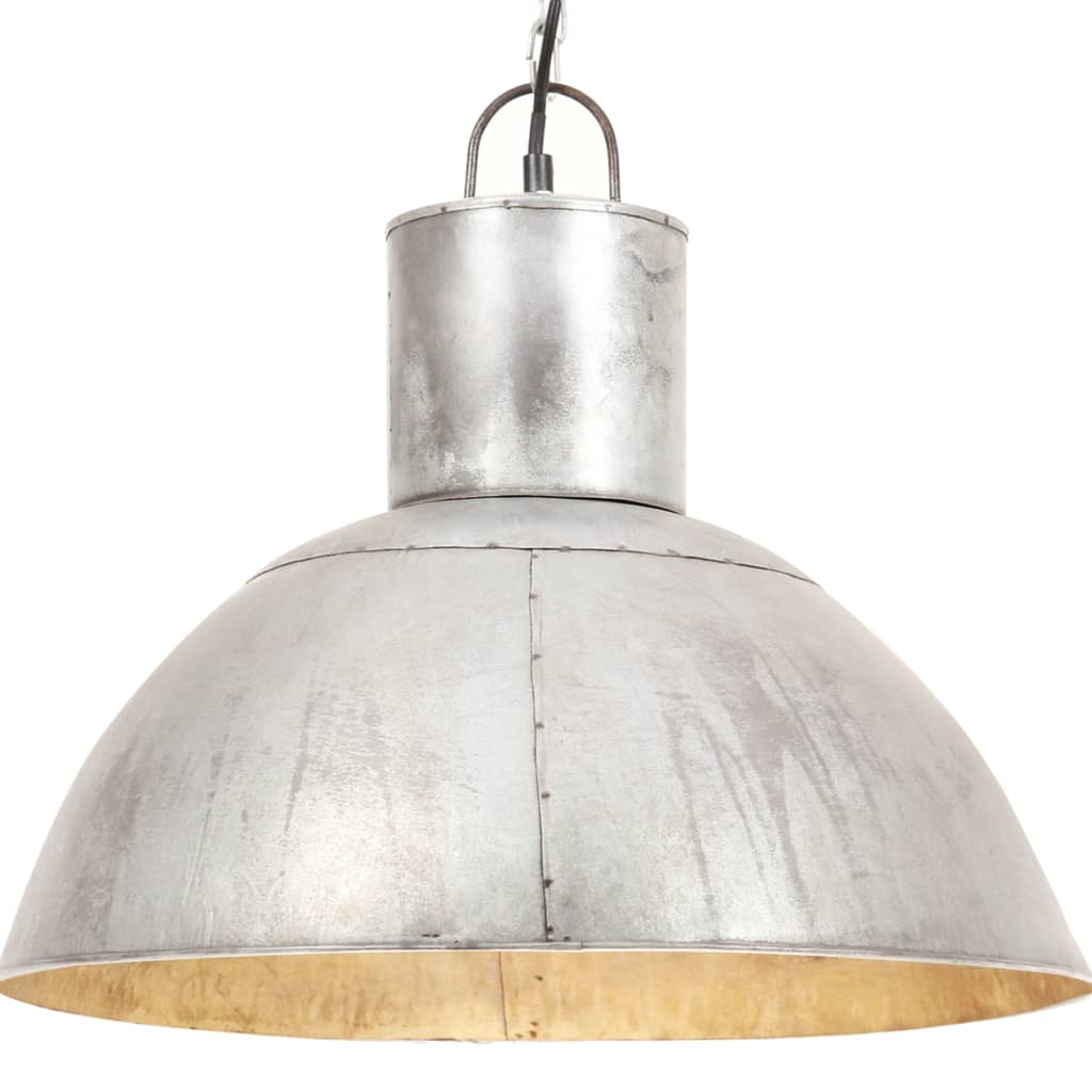 Vidaxl hanging lamp around 25 W E27 48 cm silver colored
