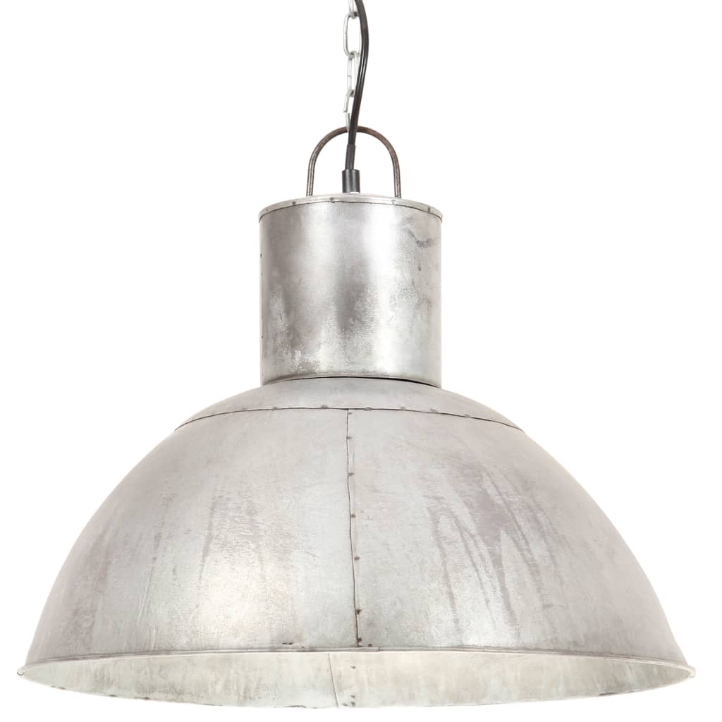 Vidaxl hanging lamp around 25 W E27 48 cm silver colored