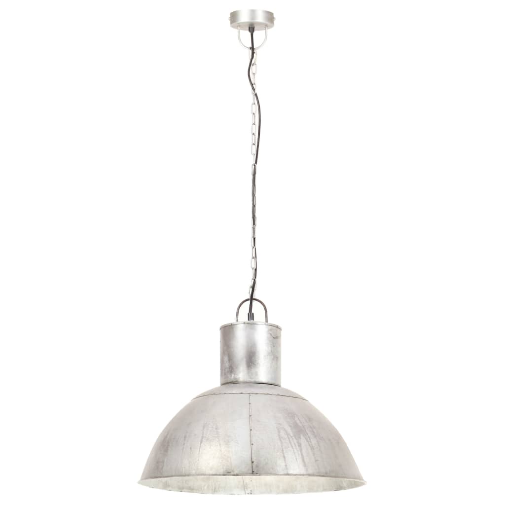 Vidaxl hanging lamp around 25 W E27 48 cm silver colored