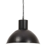Lampe suspendue vidaxl autour de 25 w e27 48 cm noir