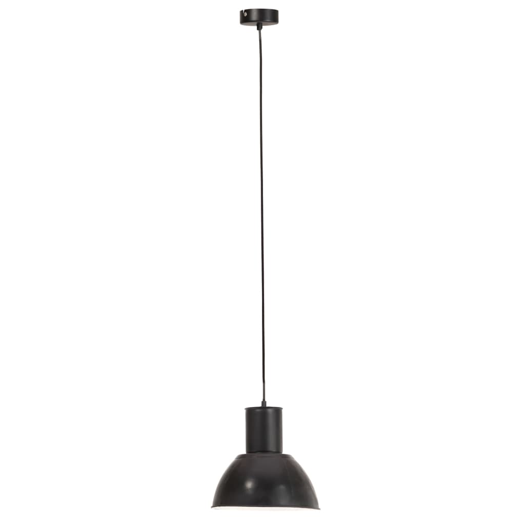 Vidaxl hanging lamp around 25 W E27 28.5 cm Black