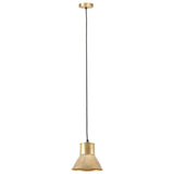 Lámpara colgante de Vidaxl alrededor de 25 W E27 17 cm de latón