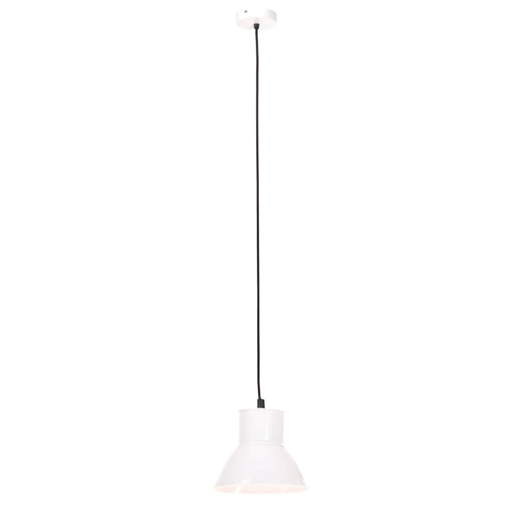 Lampka wisząca Vidaxl około 25 W E27 48 cm biała