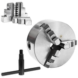 Vidaxl Klauen Platte mat 3 Becken Selbst-selten 160 mm Stahl