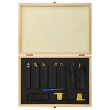 Vidaxl Conjunto de herramientas en ejecución de 12 piezas Indexible 100 mm 16x16 mm