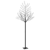 Vidaxl Christmas tree 600 LEDs Blue Light Cherry blossom 300 cm