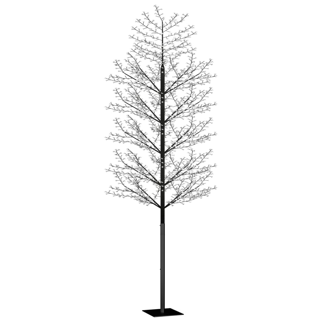Vidaxl Christmas tree 2000 LEDs Blue Light Cherry Blossom 500 Cm