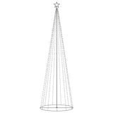 Vidaxl Kegelkerstboom 752 Multicolored LEDs 160x500 cm