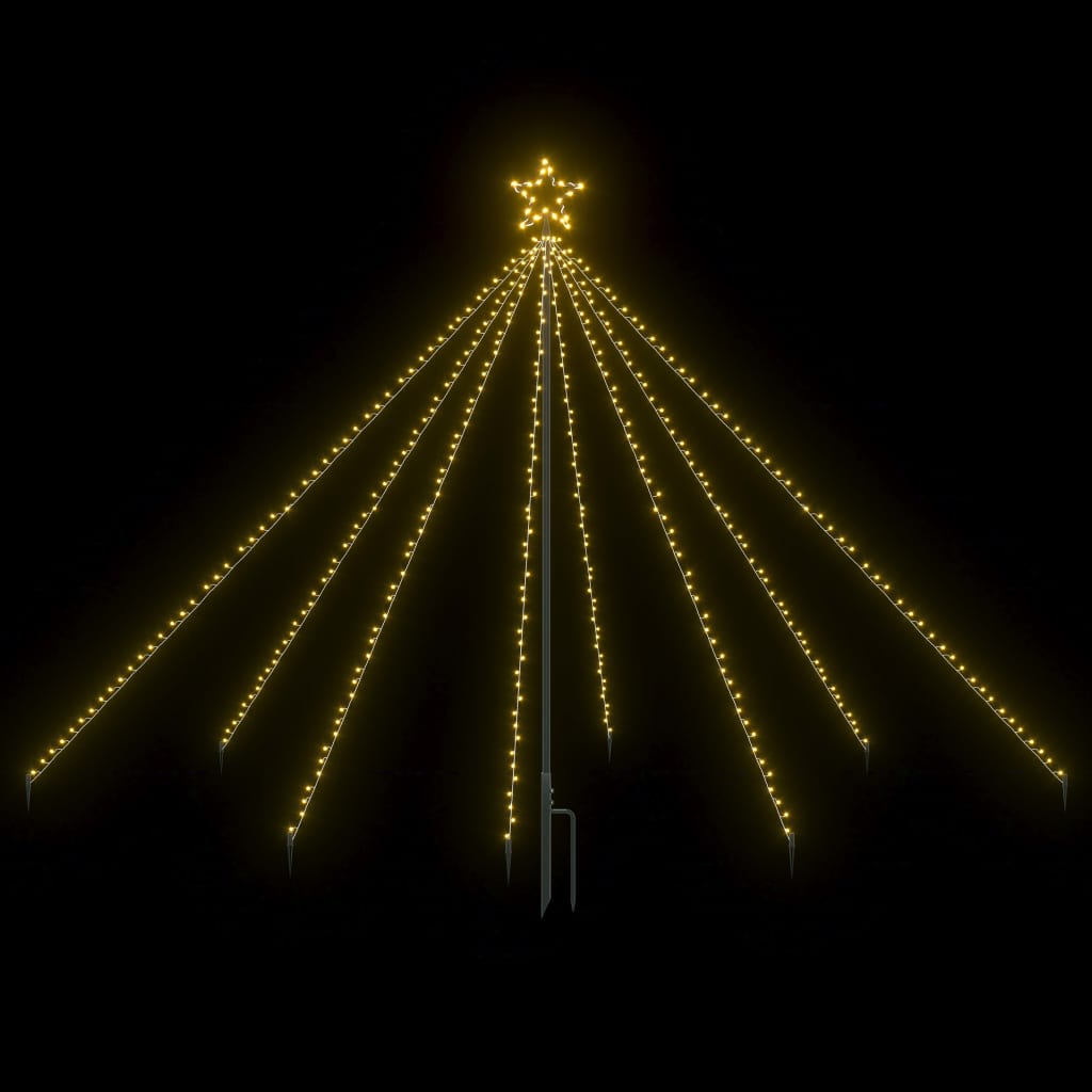 Vidaxl Christmas Tree Iluminação Cachoeira dentro de 400 LEDs 2,5 m