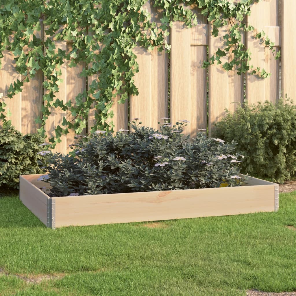 Vidaxl Planter je dvignil 100x150 cm trden bor