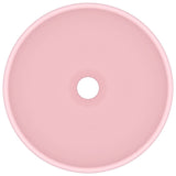 Vidaxl Washbasin Round 32.5x14 cm Matpown en céramique