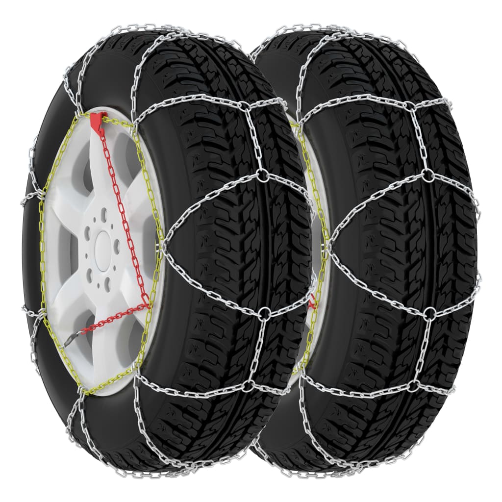 Vidaxl Snow Chains 2 St 16 mm SUV 4x4 Dimensioni 450