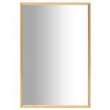 Vidaxl Mirror 60x40 cm guldfarvet