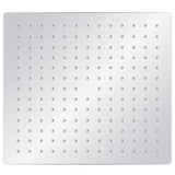 Vidaxl Rain Shower Head Square 30x30 cm en acier inoxydable 304