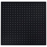 Vidaxl Rain shower head Square 50x50 cm Stainless steel black