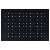 VidaXL rain shower head Rectangular 30x20 cm stainless steel black