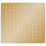 Vidaxl Rain Shower Head Square 20x20 cm rustfritt stål gullfarget