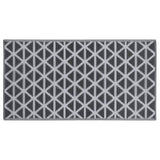 Vidaxx външен килим arakil 80x150 cm pp черен