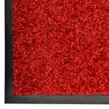 VIDAXL ROORMAT lavabile 60x180 cm rosso