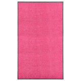 Vidaxl dörrmatta tvättbar 90x150 cm rosa