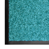 Vidaxl Doormat myteble 60x90 cm Cyan