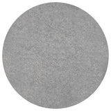 Vidaxl artificial grass with studs round 95 cm gray